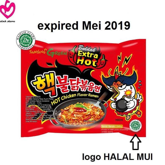 

Harga Promo Samyang Label Halal Mui Korean Hot Chicken Ramen Nuclear Double Spicy