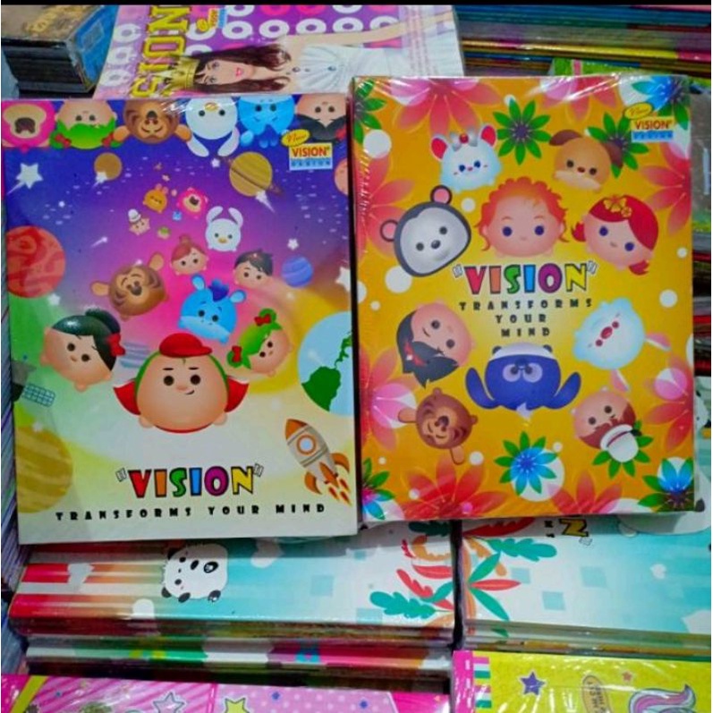 

Buku Tulis Vision isi 32 Lembar 1 pack isi 10 Buku