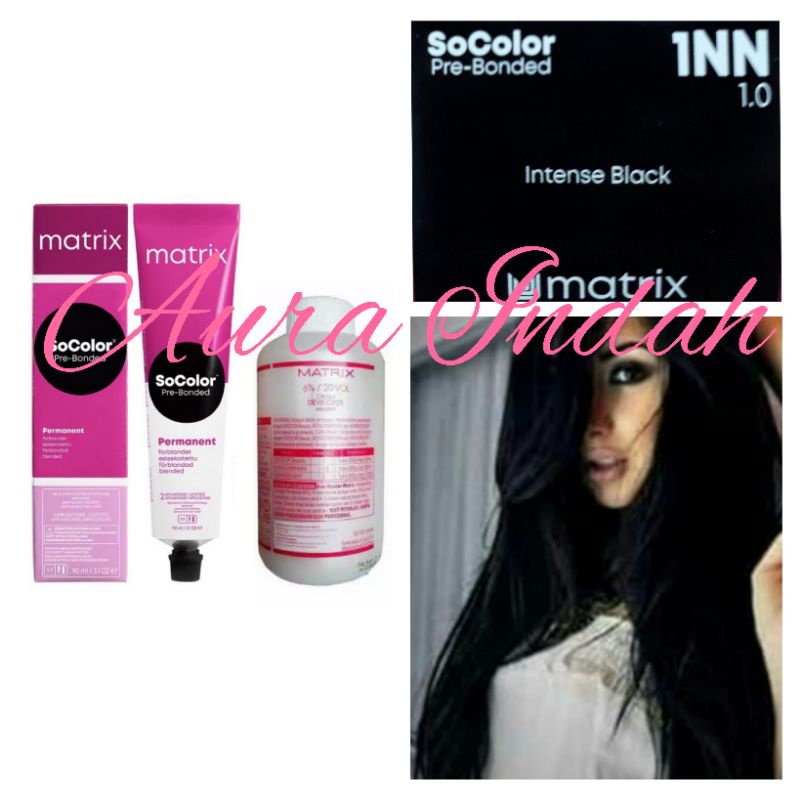 MATRIX SOCOLOR NO. 1.0 / 1NN INTENSE BLACK DAN OXYDANT 135ML