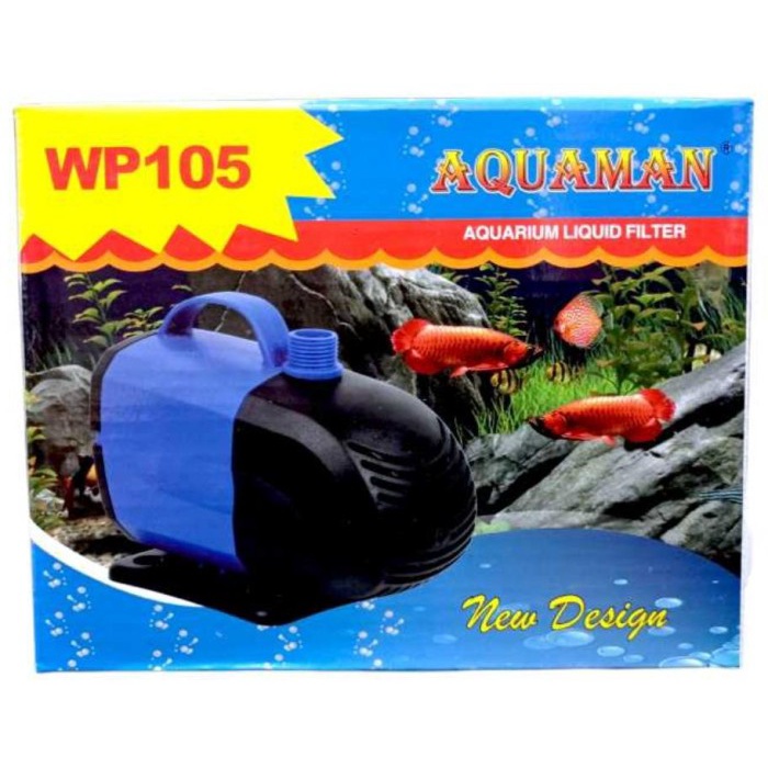 Pompa Kolam Hidroponik AQUAMAN WP 105