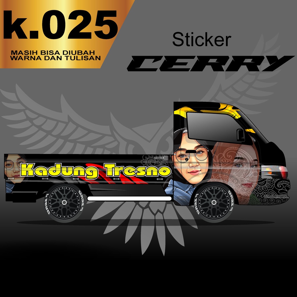 Decal Sticker New Carry Pick Up-Stiker Carry New k.025