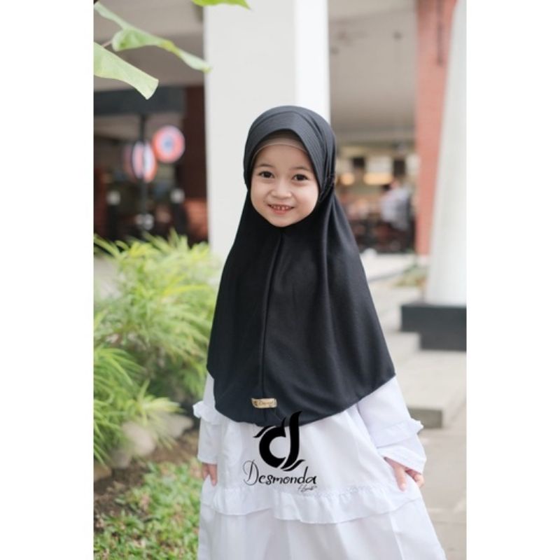 Kerudung Inova SD SMP SMA anak instant Ori By Desmonda Hijab Premium 3th - 6 tahun terbaru | jilbab lucu bayi Perempuan sekolah instan tk 4 - 5 thn | hijab Tanggung baby sd bahan jersey lembut adem |Fashion