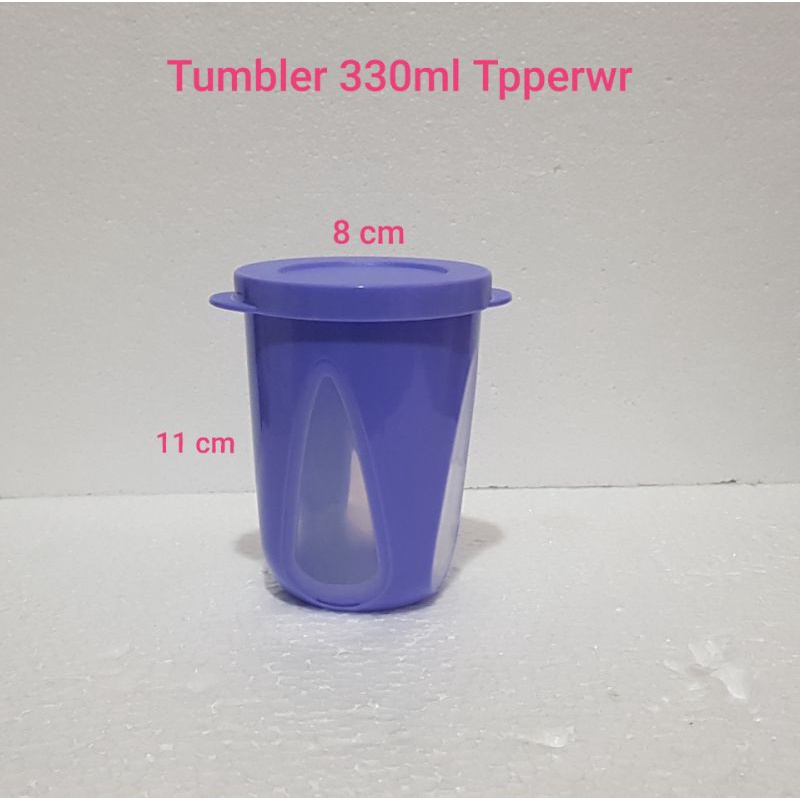 Tumbler ungu 330 ml tupperware