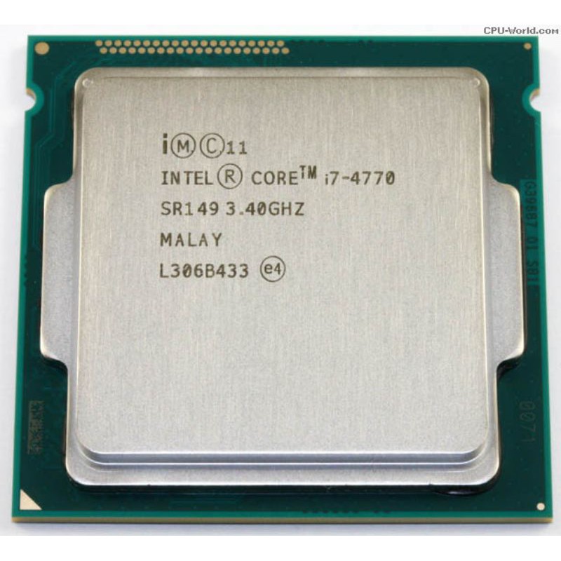 PROCESSOR INTEL CORE i7 4770 Tanpa fan