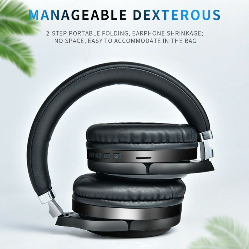 Wireless Headphone Bluetooth 5.0 3D Stereo with Mic