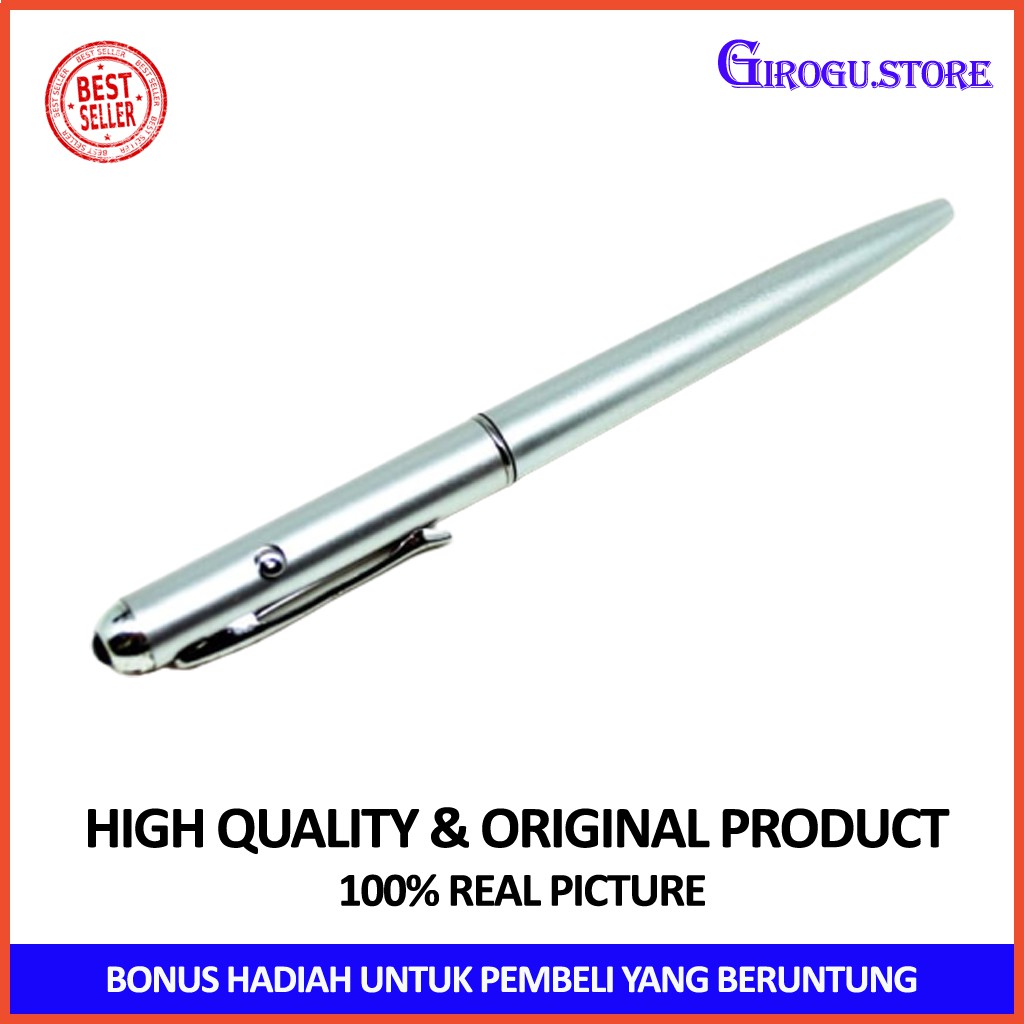 

Pena Tinta Invisible dengan UV Light Bolpoin Murah M1R3