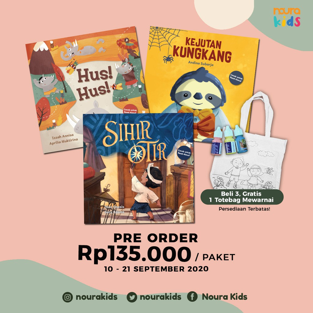 Jual Buku Seri Read Aloud Kejutan Kungkang Sihir Otir Dan Hus Hus Shopee Indonesia