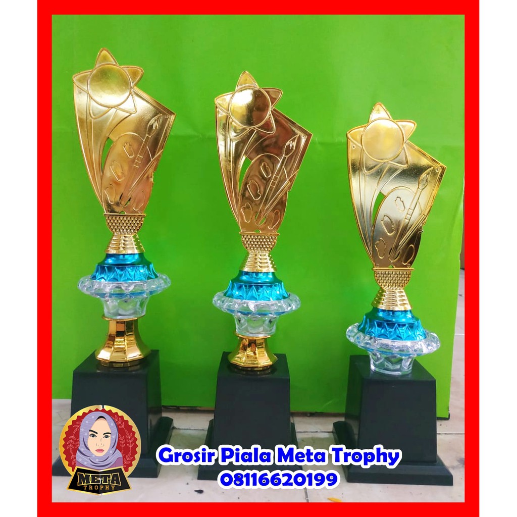 PIALA SET JUARA 123 MURAH MEWARNAI MENGGAMBAR CUP KRISTAL