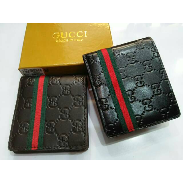  Dompet  gucci  pendek lipat emboss list import Shopee 