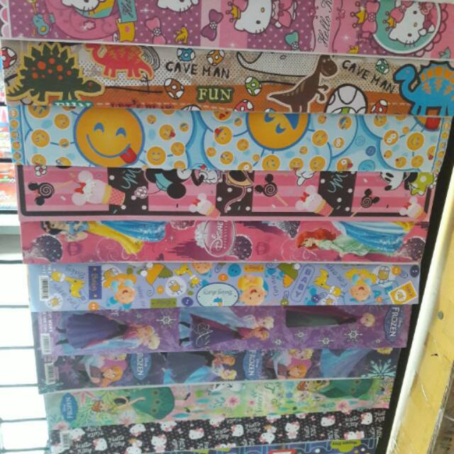 

Kertas kado motif anak