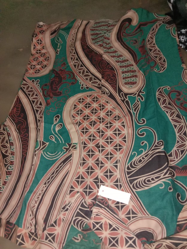 Baju Batik Slimfit Couple Tunik Batik Amangkurat Merah