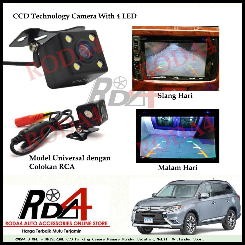 UNIVERSAL CCD Parking Camera Kamera Mundur Belakang Mobil  Outlander Sport