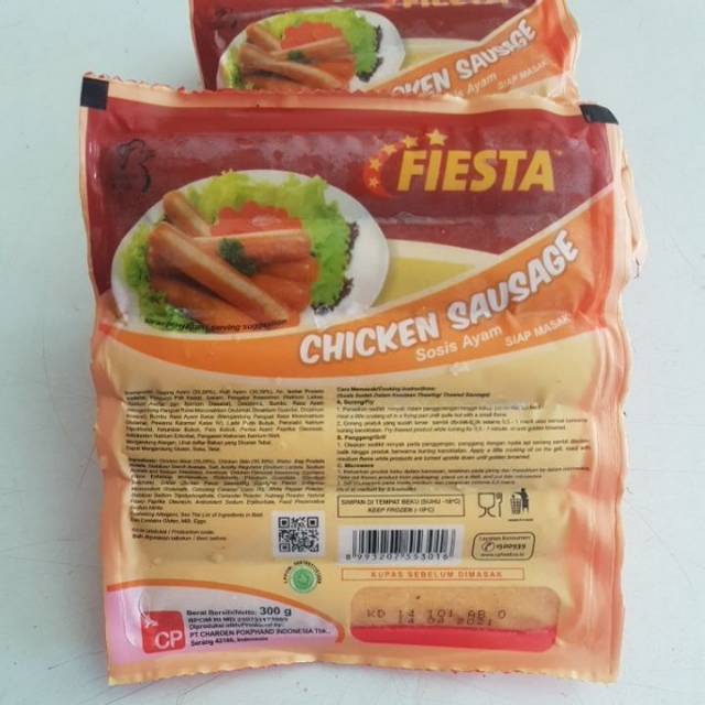 

Fiesta sosis ayam 300gr