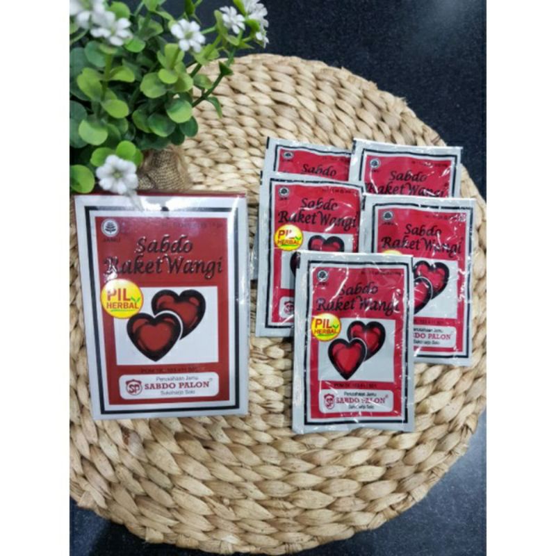 

Sabdo Palon Jamu Pil Herbal Raket Wangi Khusus Wanita - ( Isi 10 sachet)