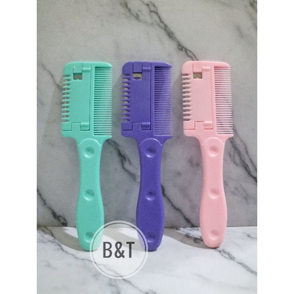 Sisir cukur rambut / sisir silet / sisir comet / sisir penipis rambut