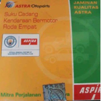 Kampas rem depan Granmax Gran Max Grand max, Luxio Aspira Astra asli 1 set