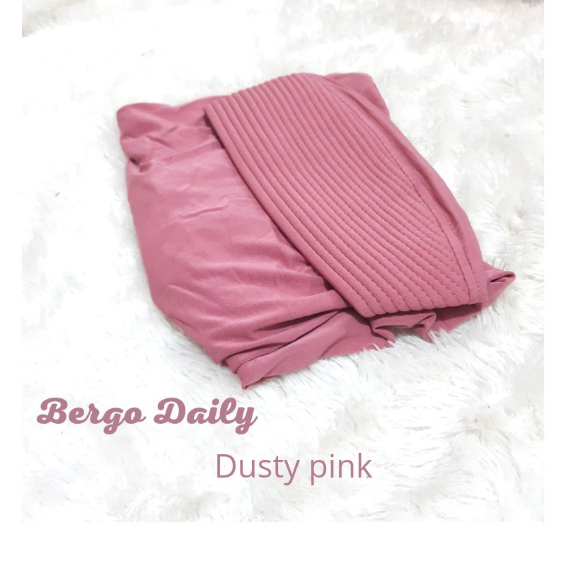 Bergo Daily Hijab Oval Hamidah Kerudung Slup Pet Spandek Zoya