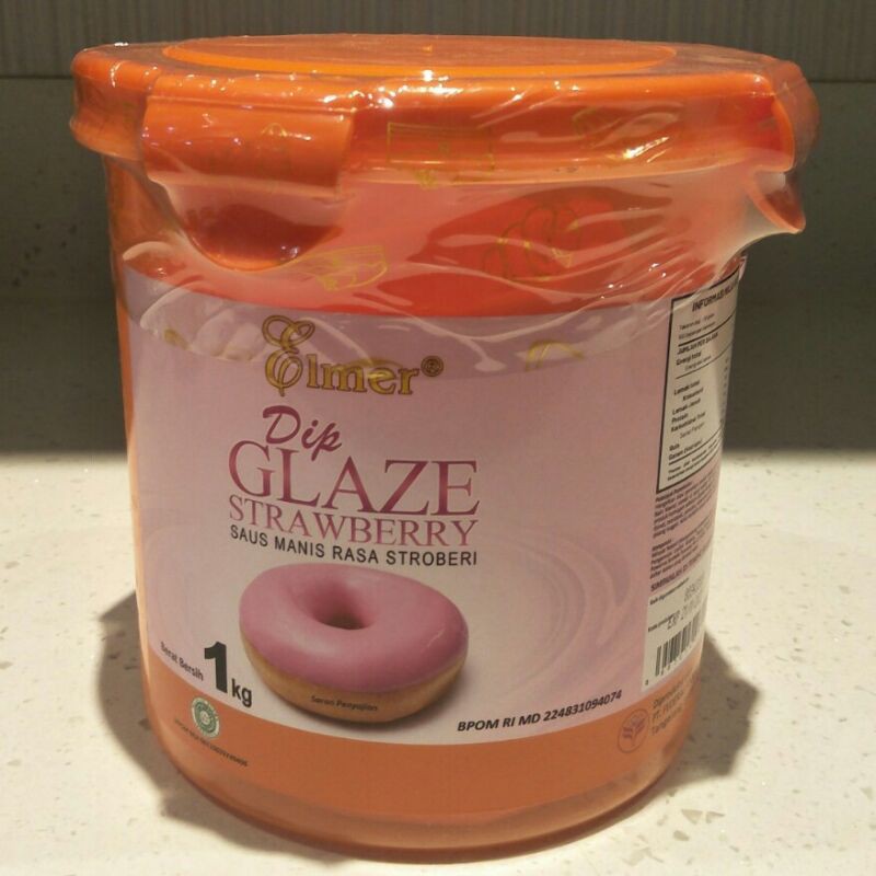 

Elmer Dip Glaze Strawberry 1 Kg