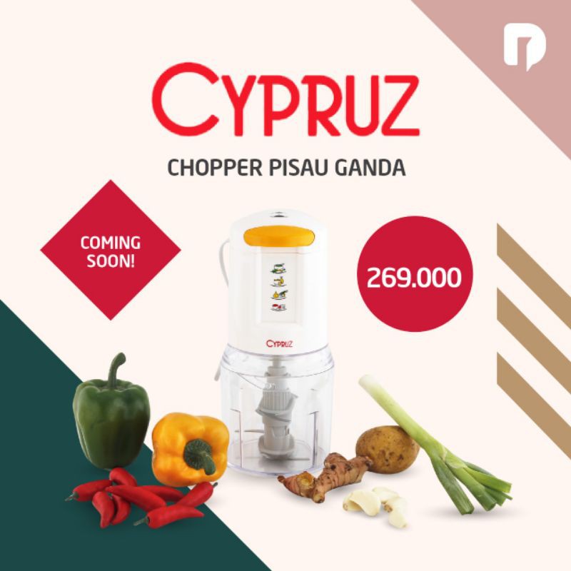 Cypruz Chopper Pisau Ganda
