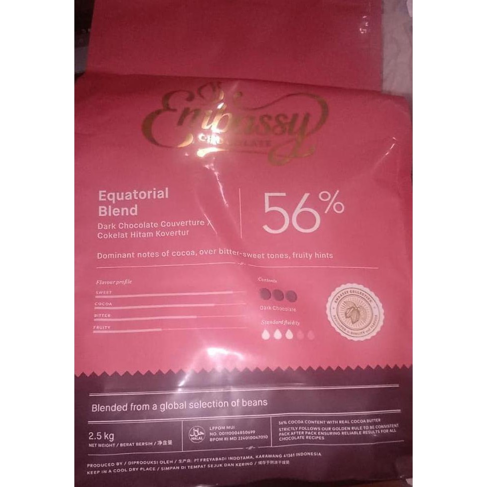 

A47Mklx Coklat Tulip Easy-Melt (Mudah Meleleh) Dark Hestia 2,5 Kg