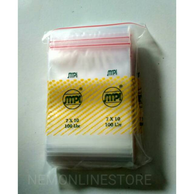 

Plastik Klip 7x10 Cm Isi 100 Lembar Perpak