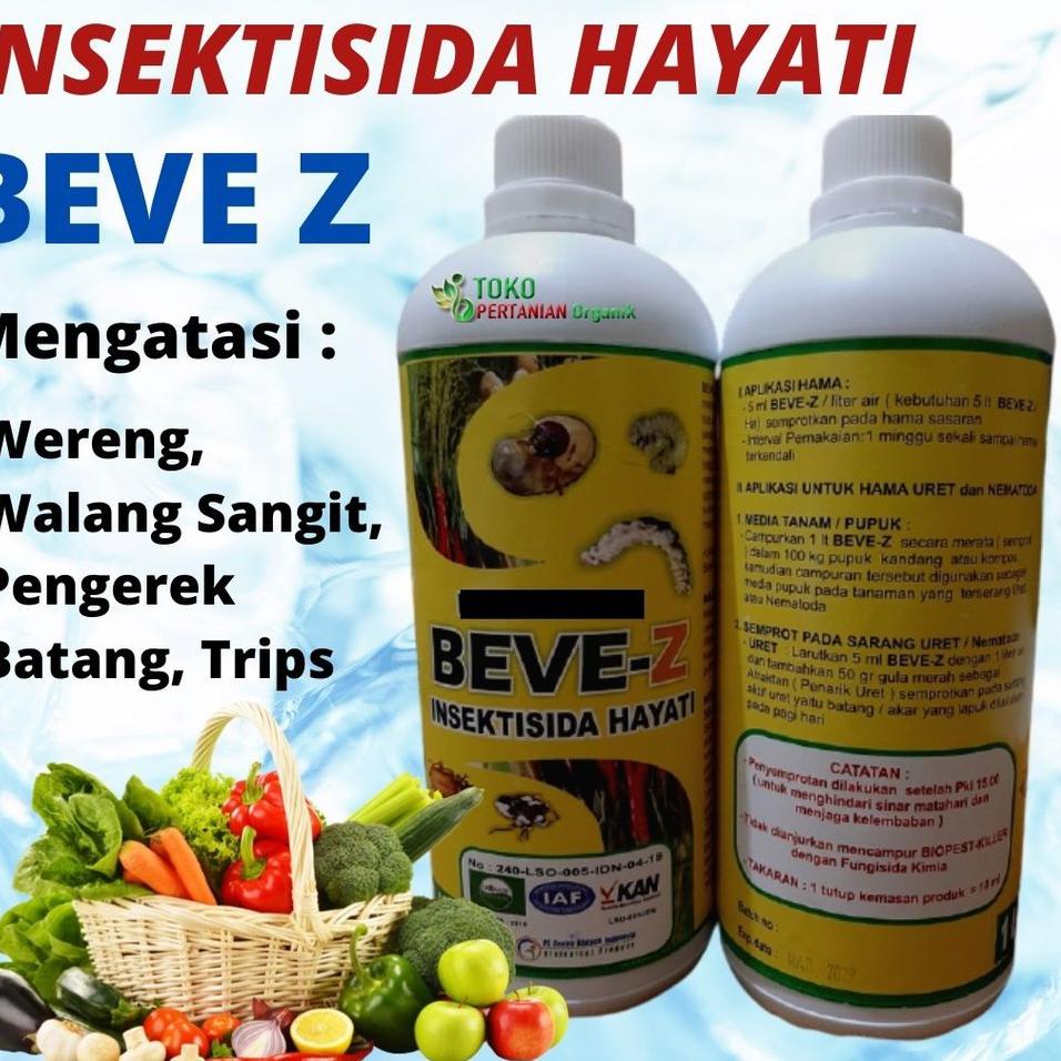 [titleawal] Insektisida hayati cair Beve Z, Insektisida Pestisida Hayati Pengendali Hama