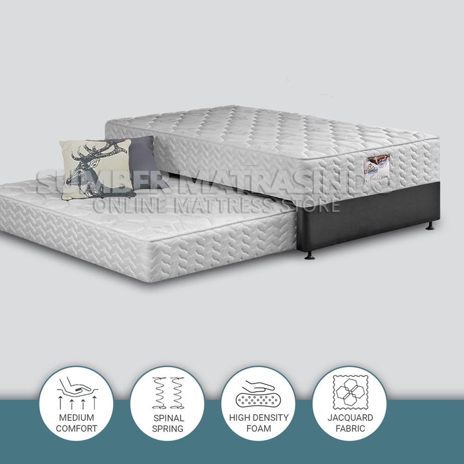 CODEN3z3Y--Guhdo Spring Bed Sorong New Prima 2 in 1 - KASUR ATAS & BAWAH / KASUR ATAS / KASUR BAWAH