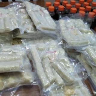 Pempek palembang asli frozen kapal selam telur lenjer