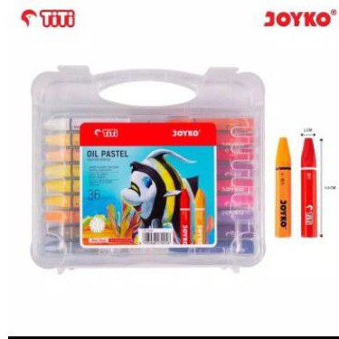 

crayon oil pastel joyko isi 36