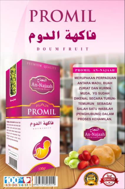 Madu Promil An-Najaah + Gratis 1 TES PACK Berubah Kemasan Prenamil An-Najaah 330 gr