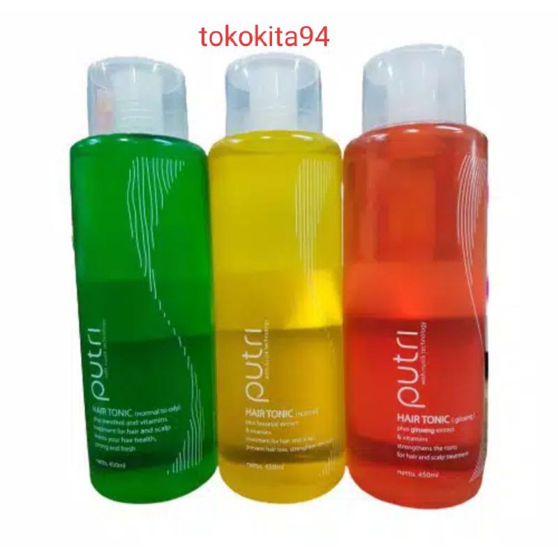 Jual Putri Hair Tonic Rambut 200 ml Hair Tonik Puteri 450 ml Indonesia