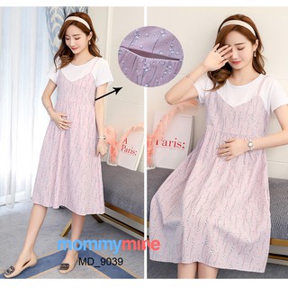 Mommymine Baju Hamil / Dress Hamil Menyusui Impor (MD_9039 ...