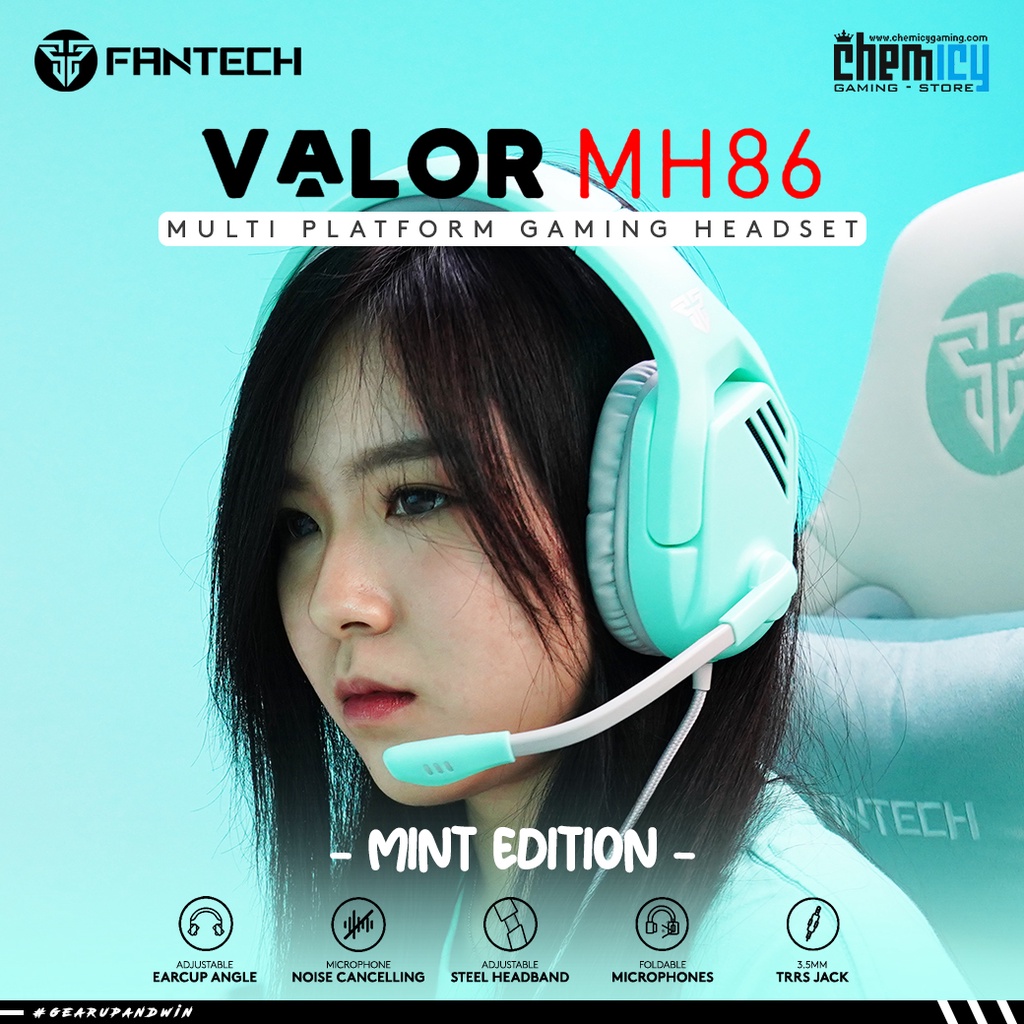 Fantech Valor MH86 Mint Edition Multiplatform Gaming Headset