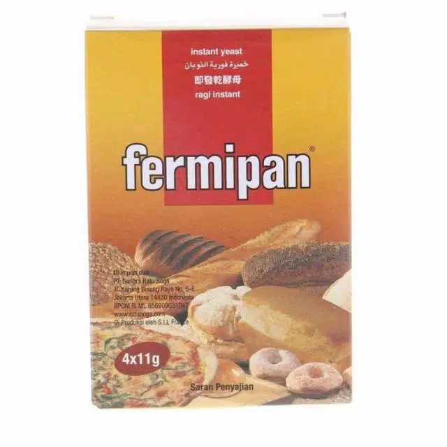 

Fermipan Ragi Kering Instan Dry Instant Yeast Bahan Baking Kue