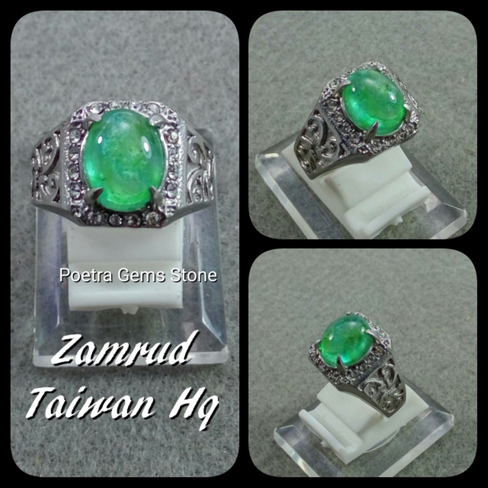 CINCIN ZAMRUD TAIWAN SIZE KANTORAN HQ