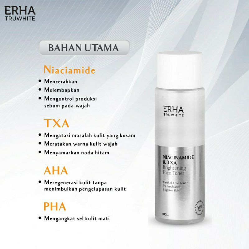 ERHA Truwhite Brightening Face Toner 100ml