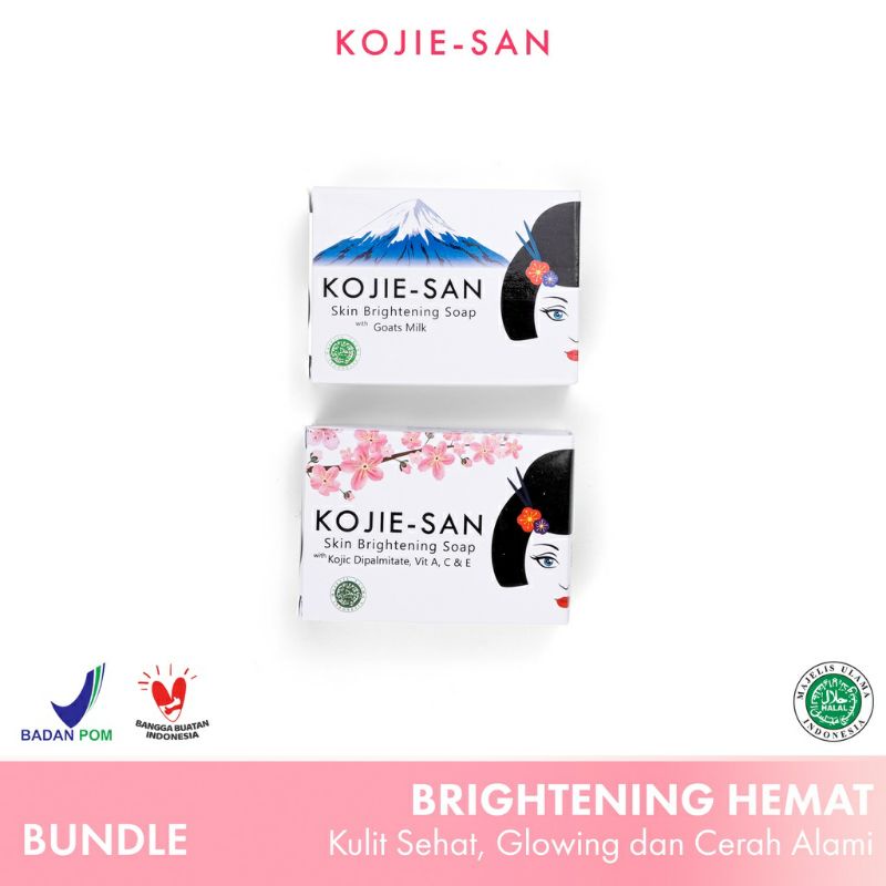 KOJIE SAN BRIGHTENING SOAP GOAT MILK/KOJIC [𝗕𝗣𝗢𝗠]