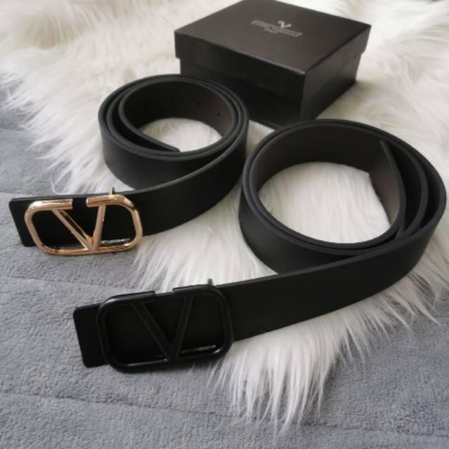 Belt valentino / gesper valentino / ban pinggang valentino free box
