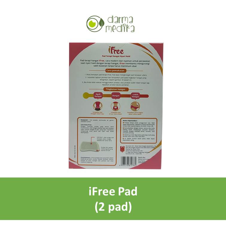 IFREE Pad Plaster Nyeri Haid box 2 pad