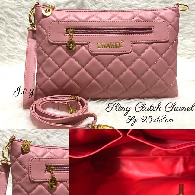Tas Lokal/Tas Murah/Tas Wanita/Slingbag/Tas Branded/Sling  Clutch Chnl