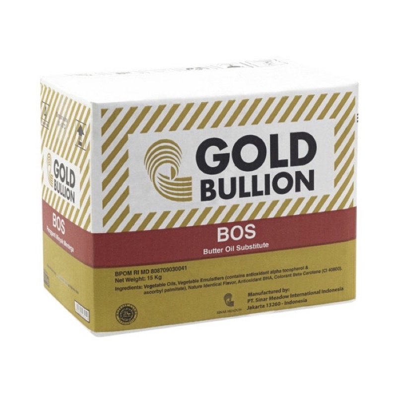 (REPACK 250 GR) GOLD BULLION BOS / BUTTER OIL SUBTITUTE