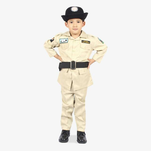 Baju Seragam Profesi Anak laki-laki Bonbin Zoo Keeper