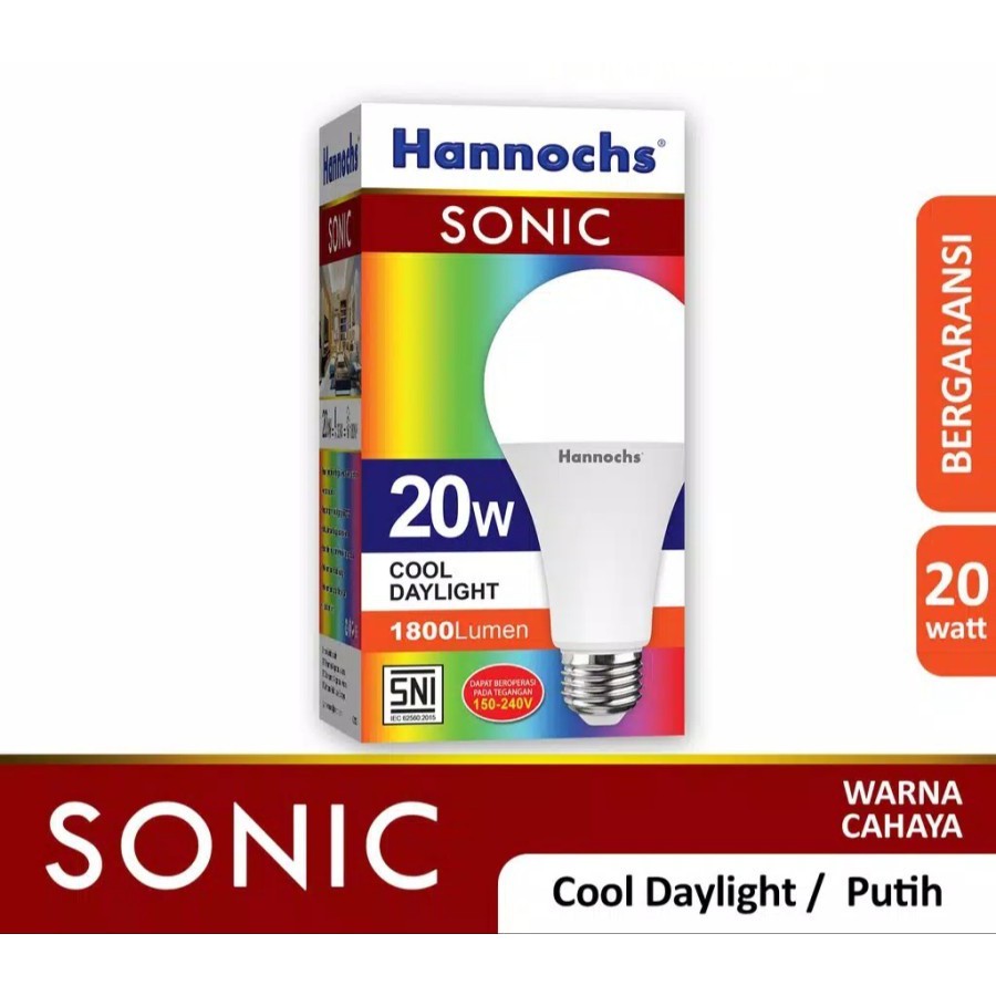 Lampu Led Hannochs Sonic 20 Watt LED Bulb