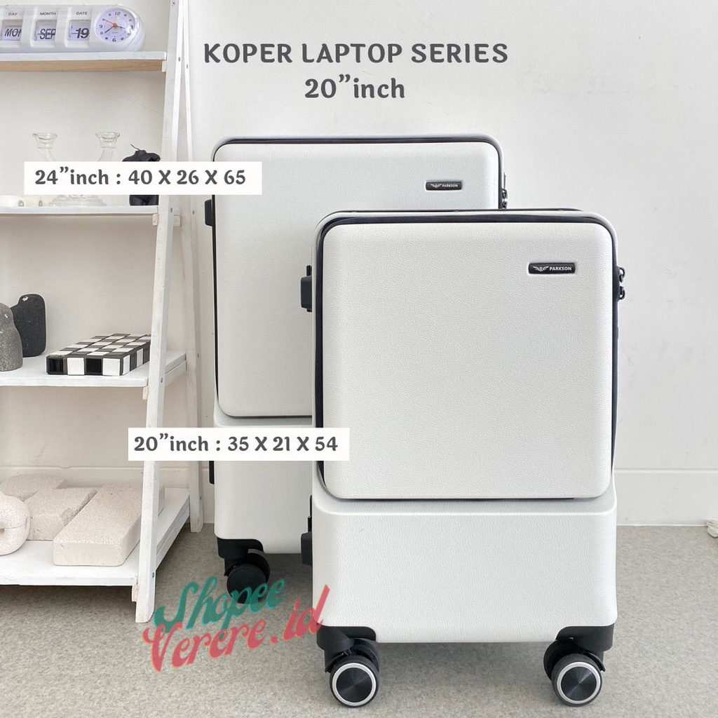 Koper Parkson LAPTOP Series Cabin 20 Inch Koper Bagasi 24 Inch TSA Lock Zipper Anti Theft SuitCase