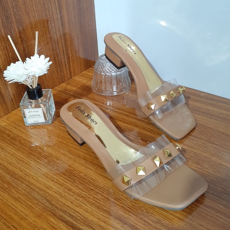 SANDAL HEELS HAK 3CM VARIASI MIKA ELEGANT PROMO DR-016