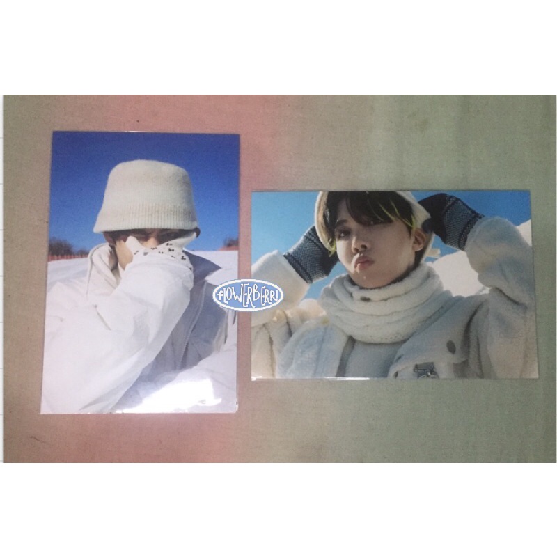 [READY] Official Postcard Bts 4x6 Photo Winpack Jhope And Taehyung