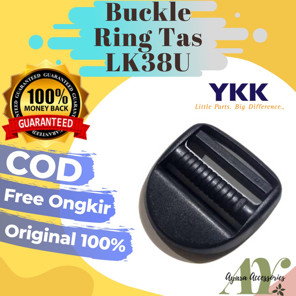 KUNCI TAS BUCKLE YKK LK38U