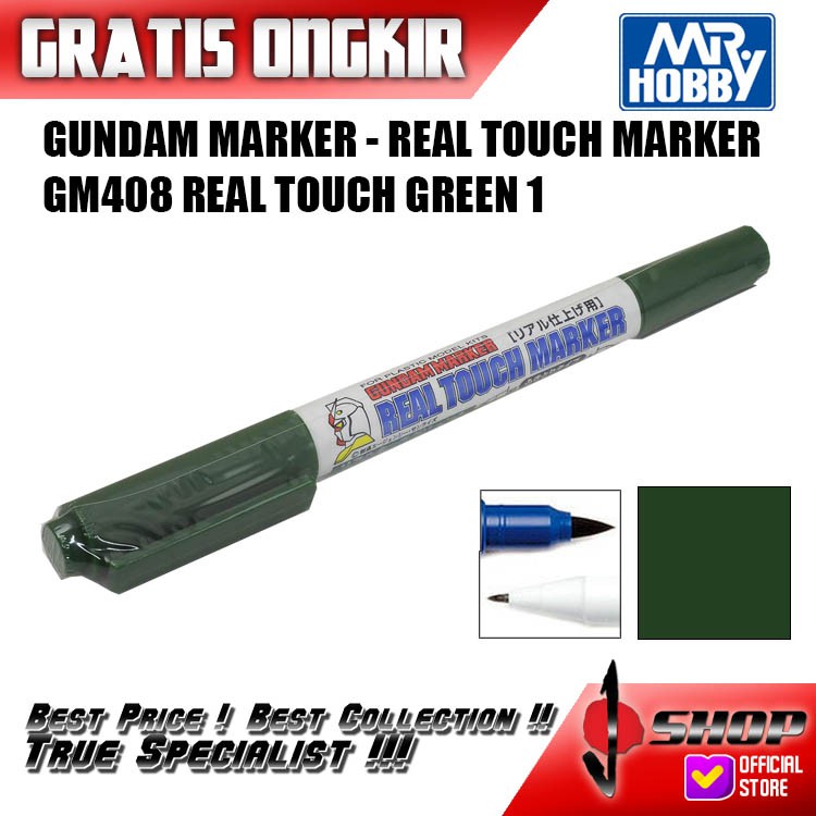 

Gundam Marker - Real Touch Marker GM 408 / GM408 Real Touch Green 1