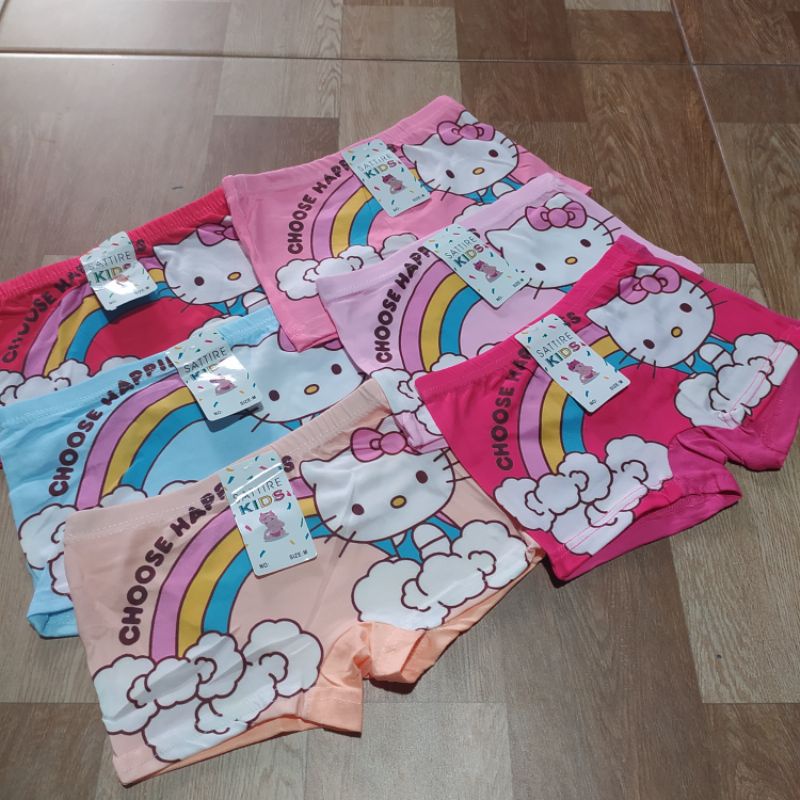 Celana dalam anak perempuan umur 1-4 tahun bahan Jersey