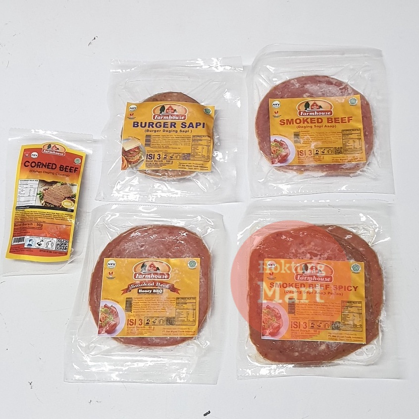 FarmHouse Smoked Beef / Kornet / Burger Farmhouse Isi 3
